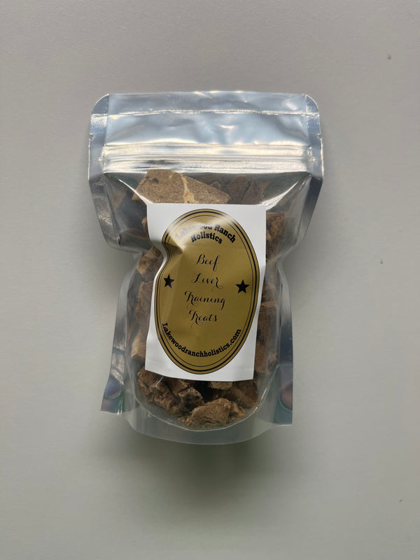 Small Beef Liver Bag of Training Treats